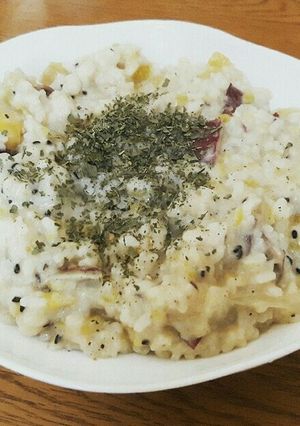 [簡単]さつまいもリゾット-レシピのメイン写真