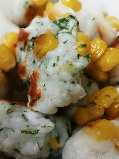 お弁当おかず☆はんぺんコーン青のり風味-レシピのメイン写真