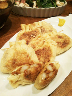 節約!!ボリュームおかず。納豆餅巾着-レシピのメイン写真