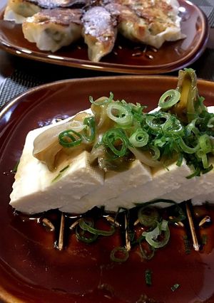 超簡単♪お豆腐のザーサイのっけ盛り〜！-レシピのメイン写真