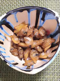 浅利の時雨煮-レシピのメイン写真