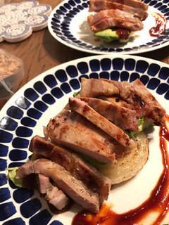 燻製豚ロース肉と野菜のグリル-レシピのメイン写真