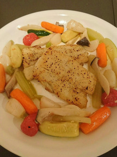 カレイのムニエル野菜のマリネ添え-レシピのメイン写真