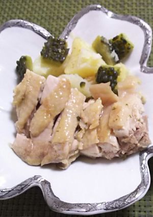 鶏ハーブ蒸し焼き-レシピのメイン写真