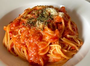 ワンパンで絶品！濃厚ツナとトマトパスタ-レシピのメイン写真