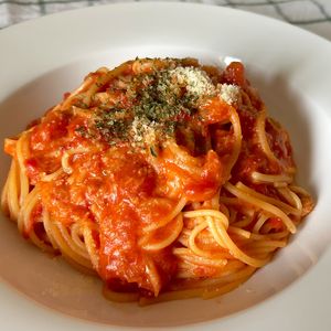 ワンパンで絶品！濃厚ツナとトマトパスタ