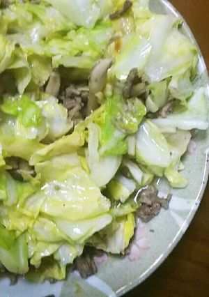 キャベツとシメジと挽き肉味噌オーブン焼き-レシピのメイン写真