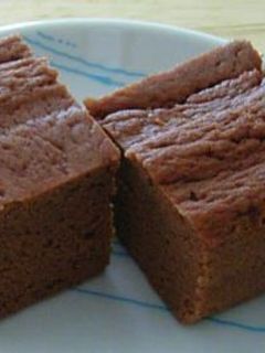 おからパウダーのレンジ蒸しパン+ココア+-レシピのメイン写真