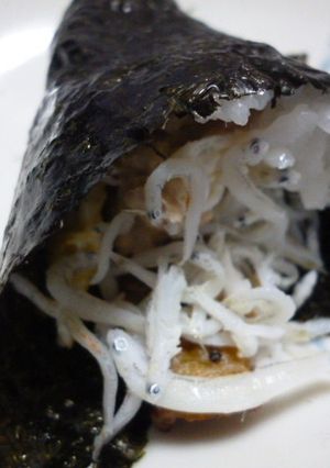 しらすとシーチキンの手巻き寿司-レシピのメイン写真