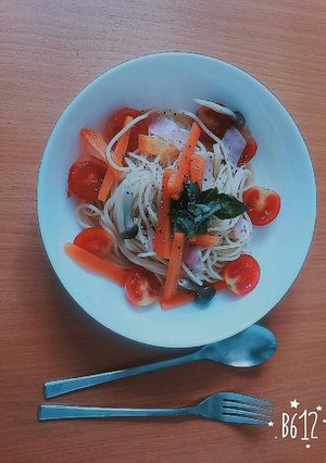 ヒンヤリ☆夏の冷製パスタ-レシピのメイン写真