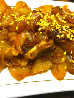 こんにゃくのさっぱり中華風炒め-レシピのメイン写真
