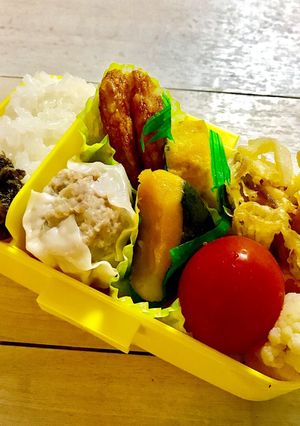 日曜日なのにお弁当(*´-`)娘用♪-レシピのメイン写真