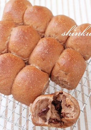お手軽ちぎりパン＊チョコチップココアパン-レシピのメイン写真