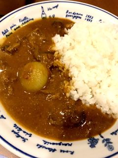 牛すじ赤ワイン煮込みカレー-レシピのメイン写真