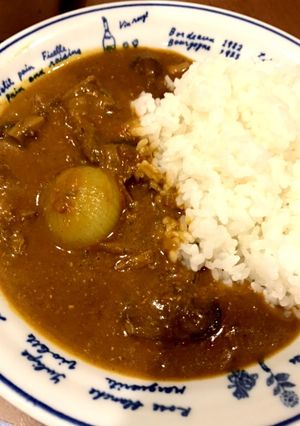 牛すじ赤ワイン煮込みカレー-レシピのメイン写真