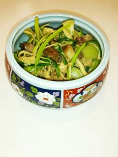 エシャレットきのこ叉焼の中華風炒め物-レシピのメイン写真