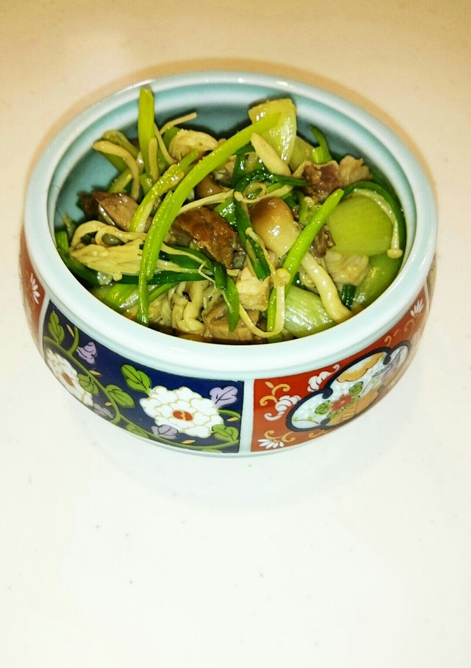 エシャレットきのこ叉焼の中華風炒め物-レシピのメイン写真