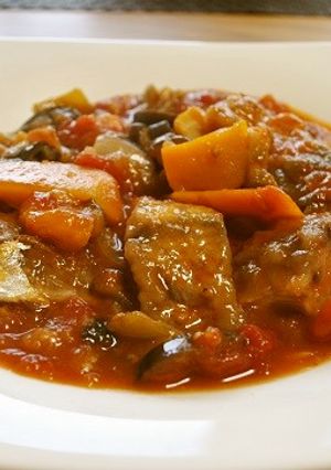 サバのトマト煮込み-レシピのメイン写真