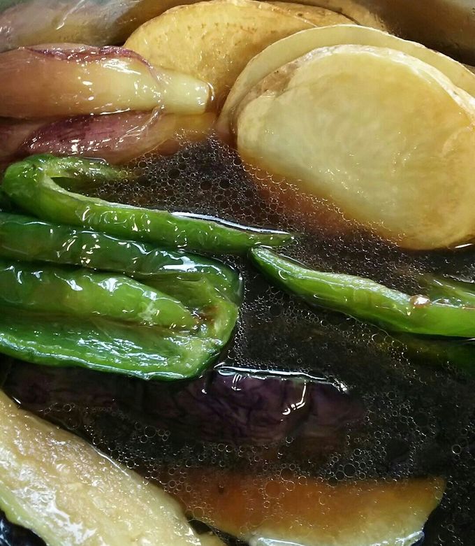 簡単！野菜の揚げ浸し-レシピのメイン写真