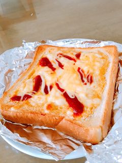 簡単!!なんちゃって卵焼きトースト!!-レシピのメイン写真
