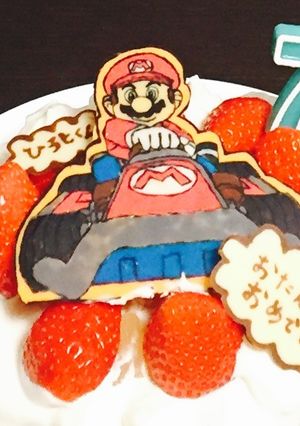 マリオカートのチョコプレート★-レシピのメイン写真