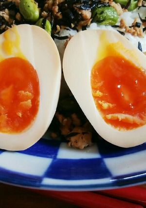 レモン醤油でさっぱり。半熟煮卵。-レシピのメイン写真