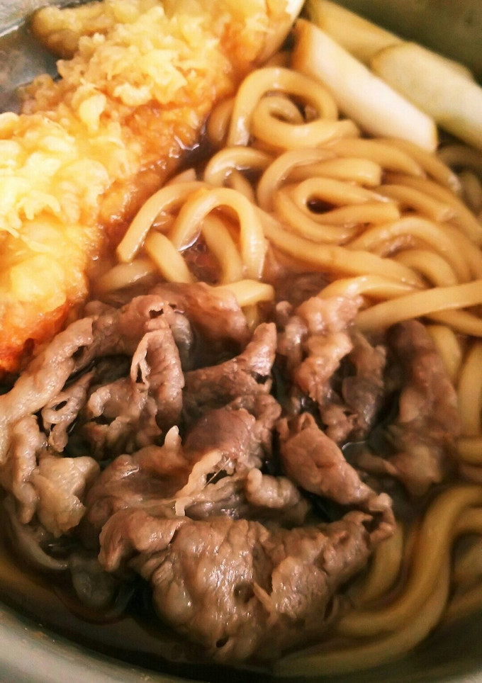 簡単時短、すき焼き風うどん-レシピのメイン写真