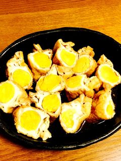 たまごの巾着煮-レシピのメイン写真