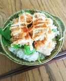 唐揚げアレンジ 簡単 カラマヨ丼