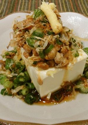 簡単おつまみ☆納豆冷奴-レシピのメイン写真