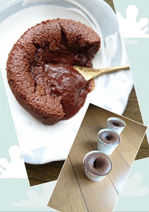 おから入り簡単フォンダンショコラ-レシピのメイン写真