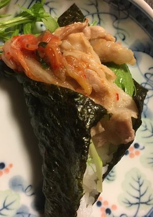 豚キムチ巻き-レシピのメイン写真