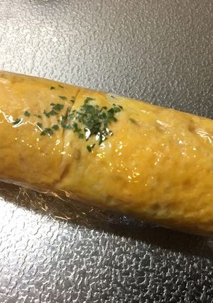 卵焼きフライパンでスティックオムライス！-レシピのメイン写真