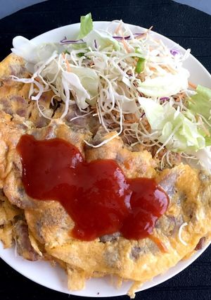 簡単！男飯！焼き肉用お肉でポークピカタ-レシピのメイン写真
