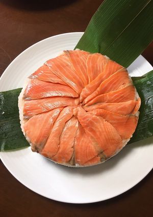 おもてなしにも簡単、鱒寿司-レシピのメイン写真