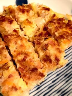 豆腐と野菜のお好み焼き 【離乳食後期】-レシピのメイン写真