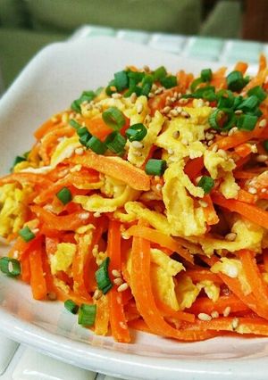 優しい味の人参しりしり(^O^)♪-レシピのメイン写真