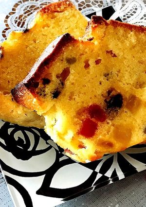 ラム酒とドライフルーツのパウンドケーキ-レシピのメイン写真