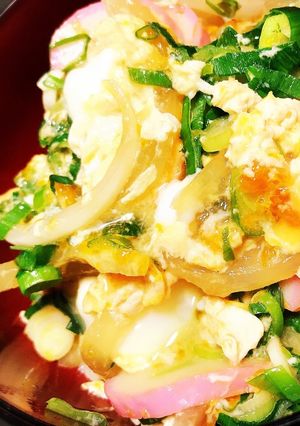 半熟とろーり！関西限定？木の葉丼☆-レシピのメイン写真