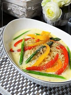 夏ランチ✿冷製塩らーめんコーンポタージュ-レシピのメイン写真
