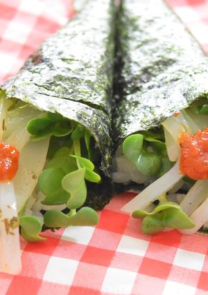 イタリアン手巻き★イカ&バジル＆トマト-レシピのメイン写真