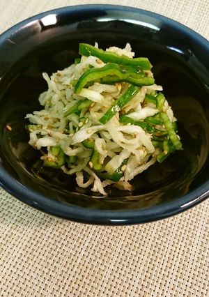 切干大根とピーマンのナムル-レシピのメイン写真