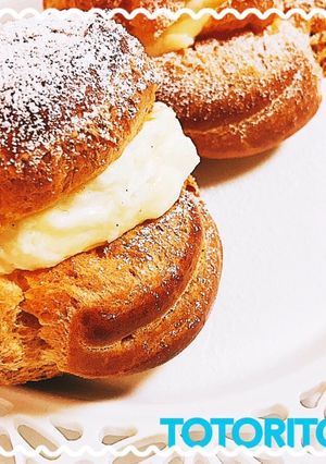 ★失敗なし★レンジで簡単！シュークリーム-レシピのメイン写真