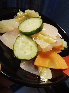 お野菜の梅酢和え-レシピのメイン写真