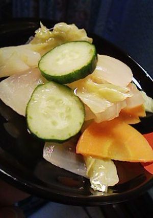 お野菜の梅酢和え-レシピのメイン写真