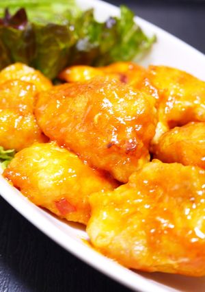 やわらか鶏むね肉のケチャマヨ★豆板醤焼き-レシピのメイン写真