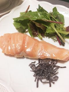 サーモンのコンフィ(低温調理)-レシピのメイン写真