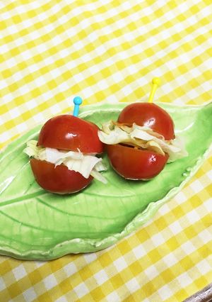 お弁当に便利＆簡単！野菜バーガー♥-レシピのメイン写真