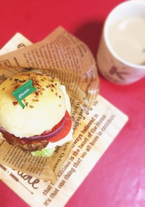 手作りハンバーガー バンズ-レシピのメイン写真