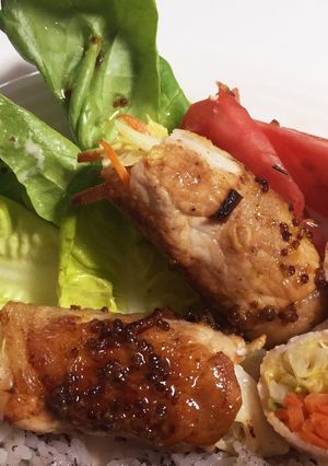 キャベツと人参の洋風肉巻き-レシピのメイン写真